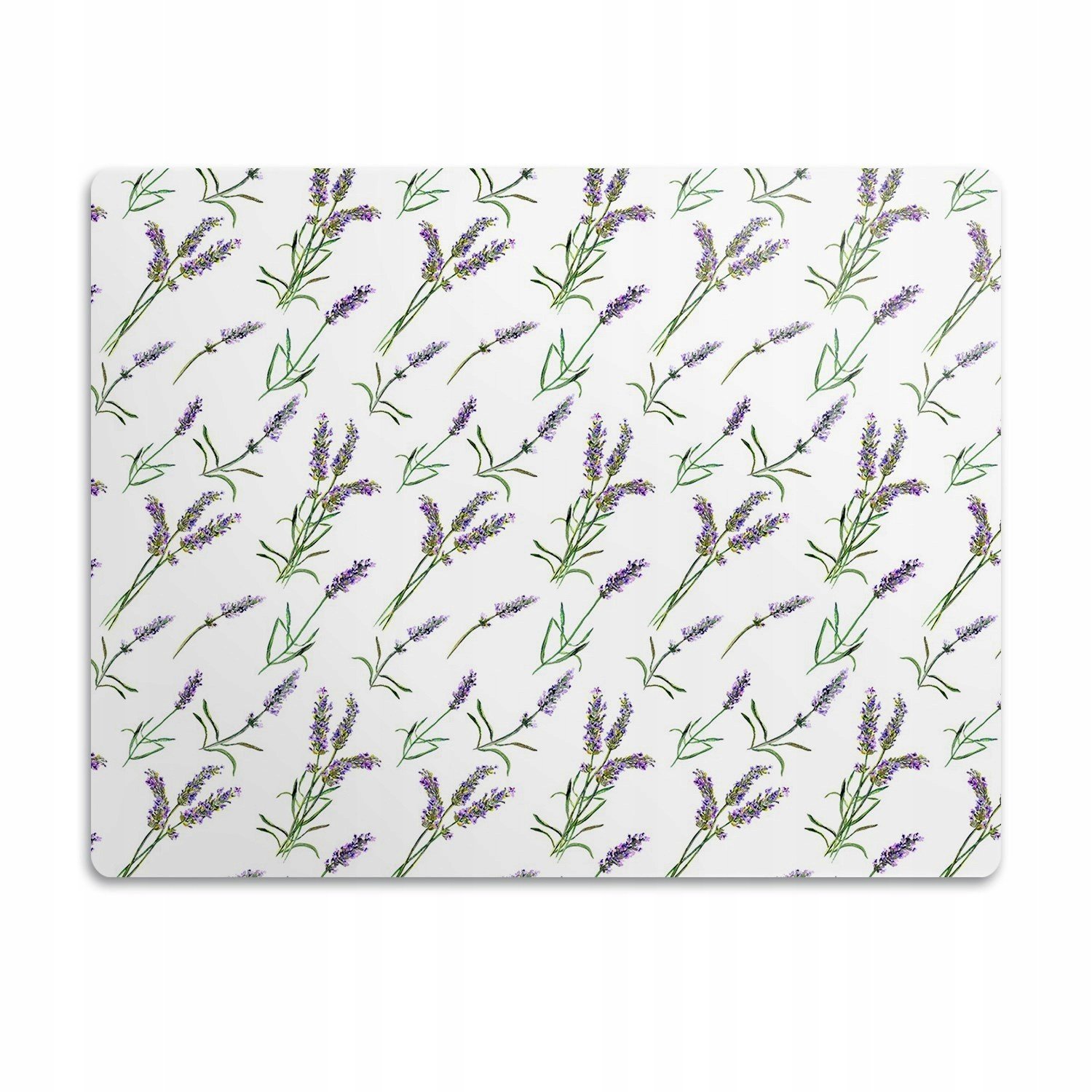 Podložka pro kočku psa pod misky Levandule motiv 90x60 cm