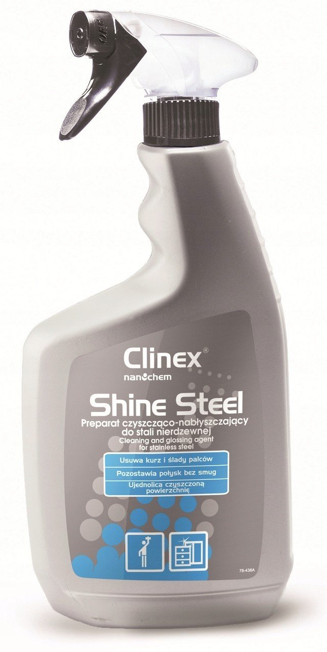 Přípravek na čištění kovů Clinex Steel 650ml