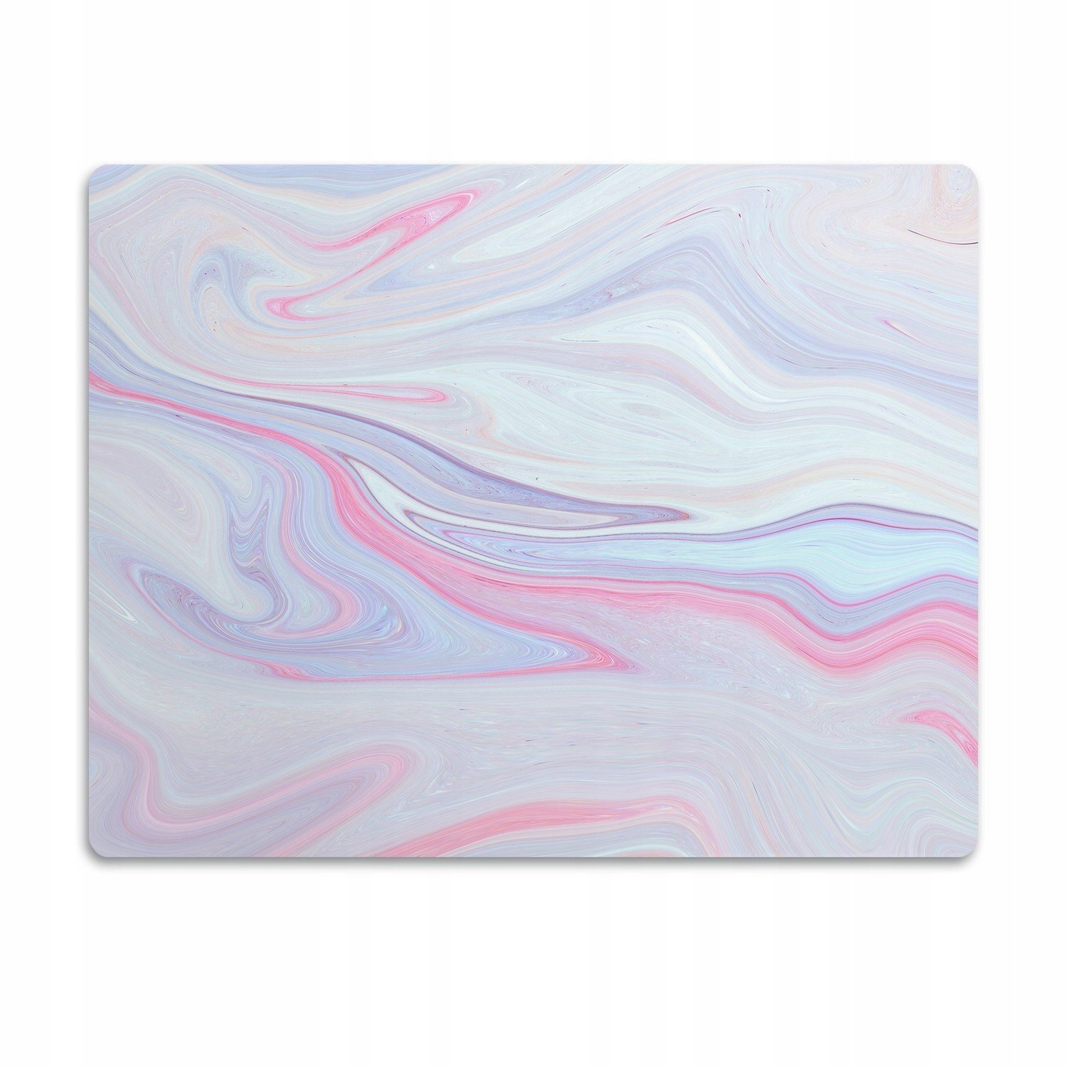 Ohebná podložka pod misku Abstrakce růžová 90x60