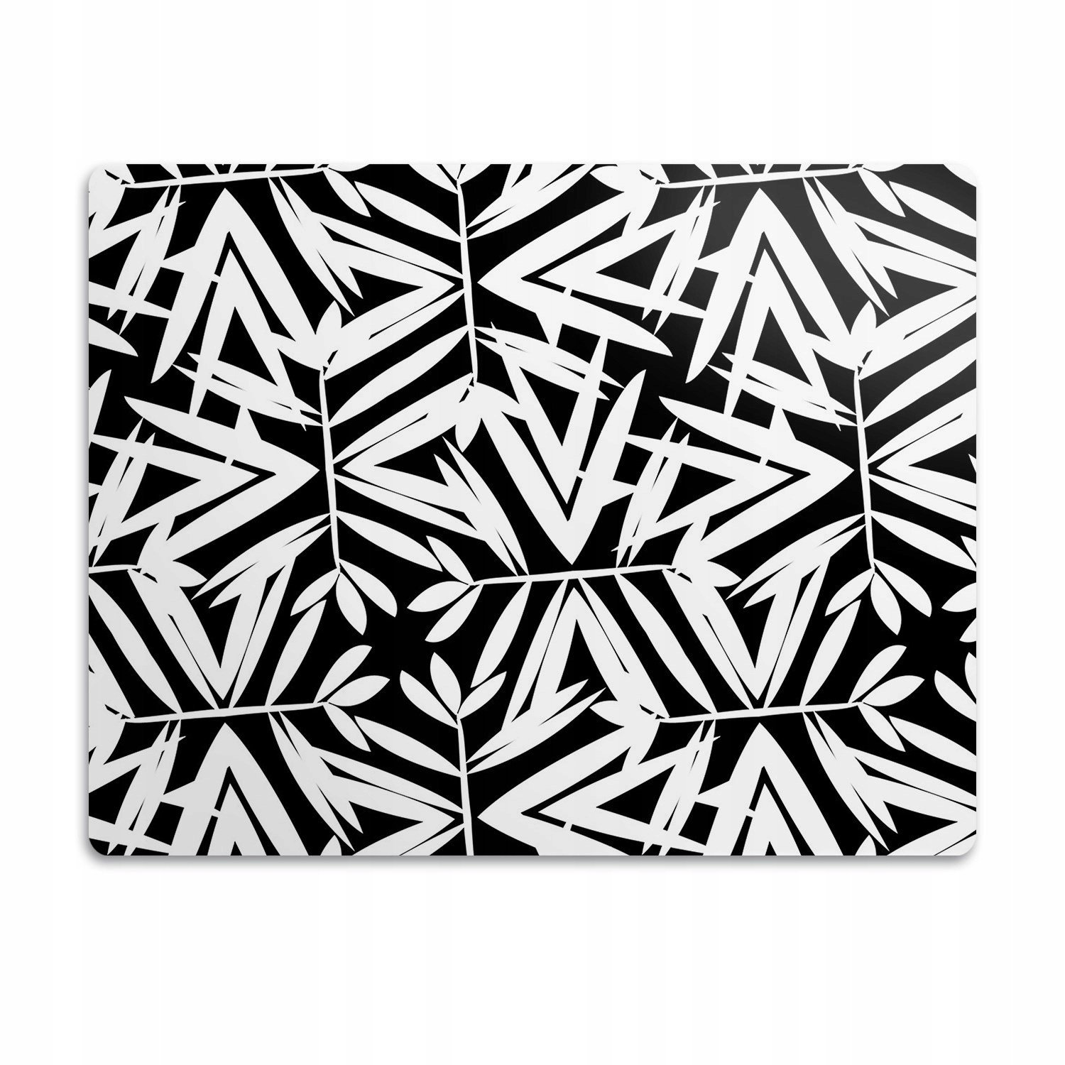 Ochranná podložka pod misku Černé bílé vzory 90x60cm