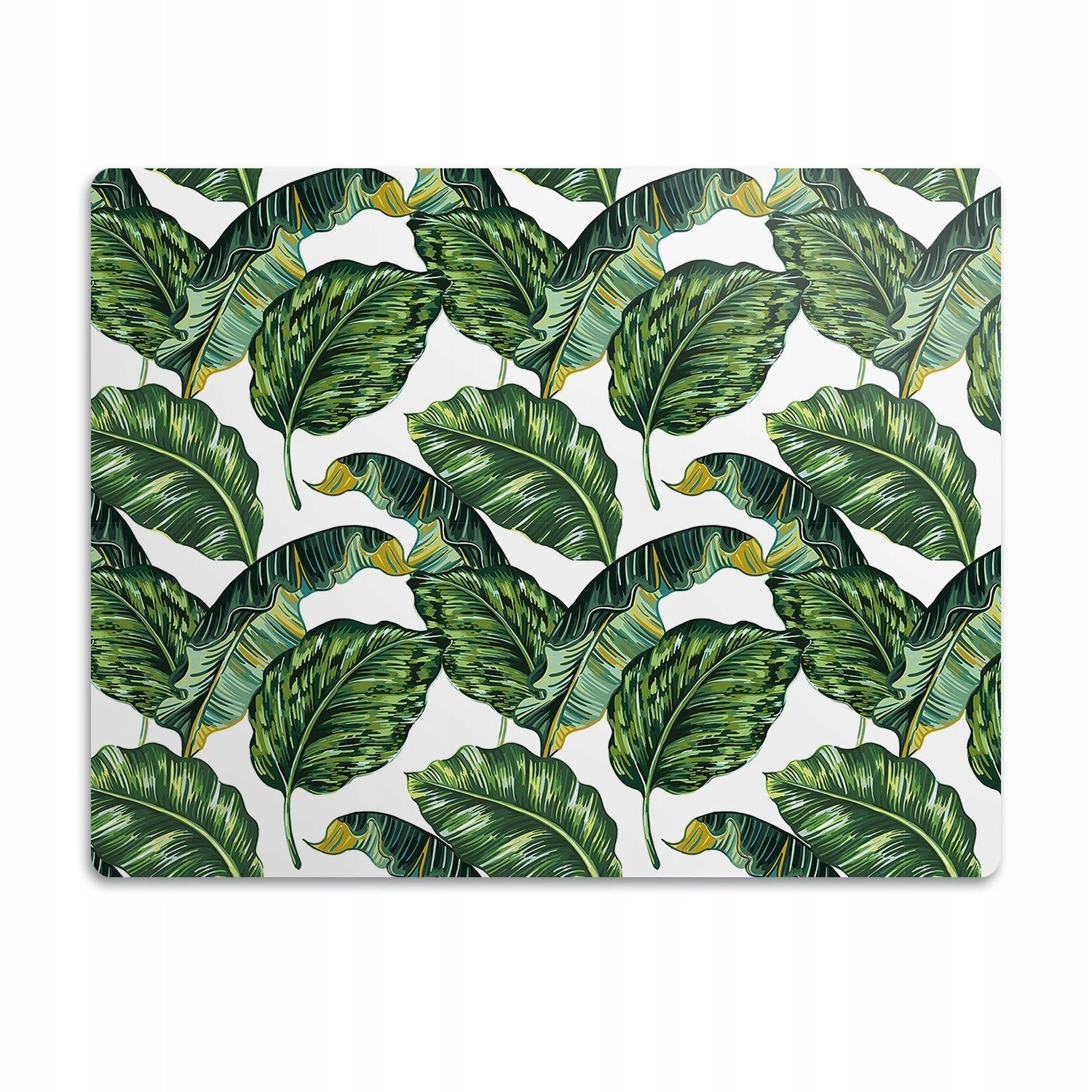 Podložka pod záchod Rostlina zelené listy 90x60 cm