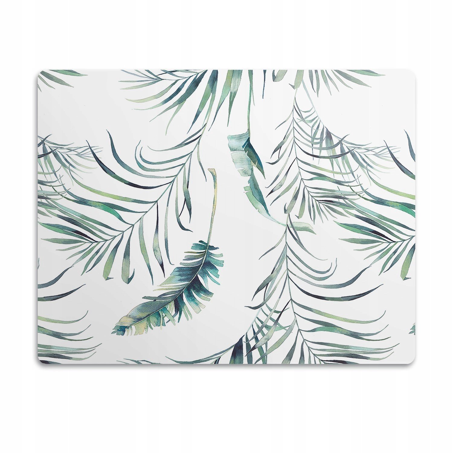 Podložka pro psa pod misku Listy jako peří 90x60