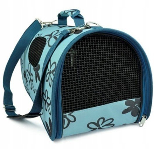 Hilton M taška pro zvířata modrá 43x24x26 cm