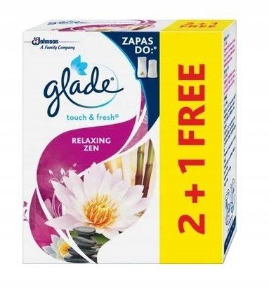 Glade Japoňský Zařízení Mini Spray Zásoba 3 x 10ml.