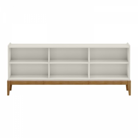 TV stolek 2 dveře MILAO dub/bílá 265101 Idea