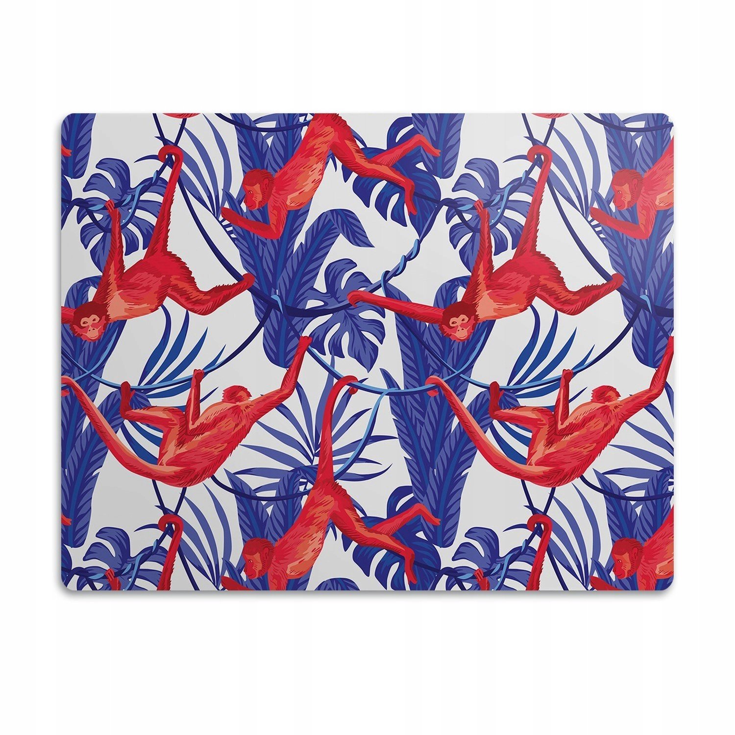 Ochranná podložka pod misky Abstrakce opice 90x60 cm