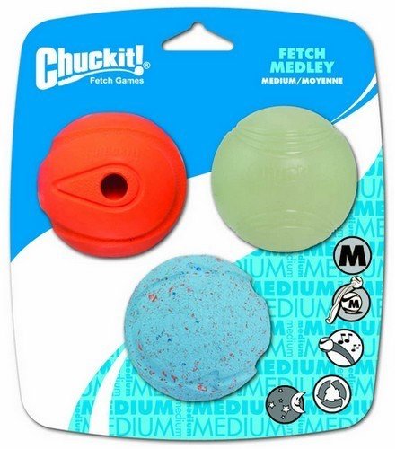 Chuckit Získejte Medley Medium 3pack