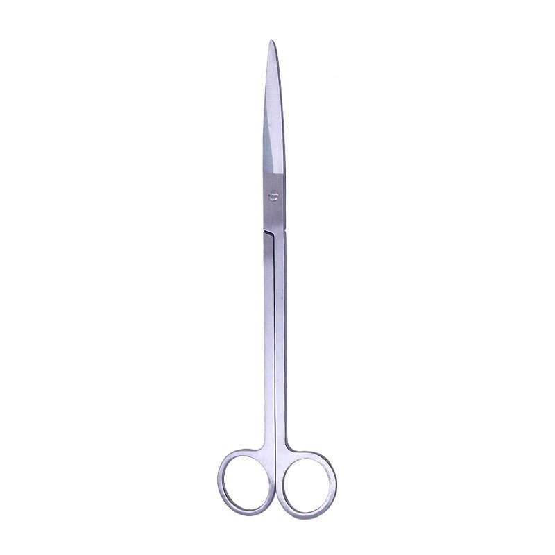 Nůžky rovné stříbrné 25cm