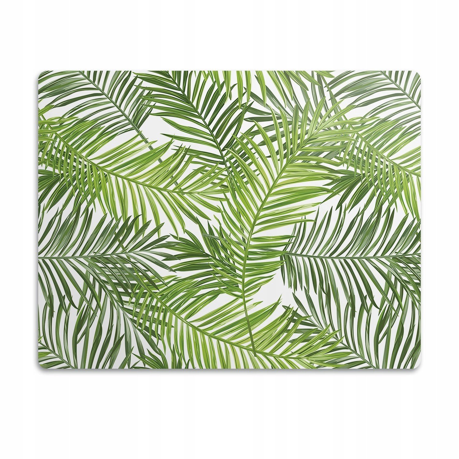 Podložka pod misky pro psa palmové listy 90x60cm