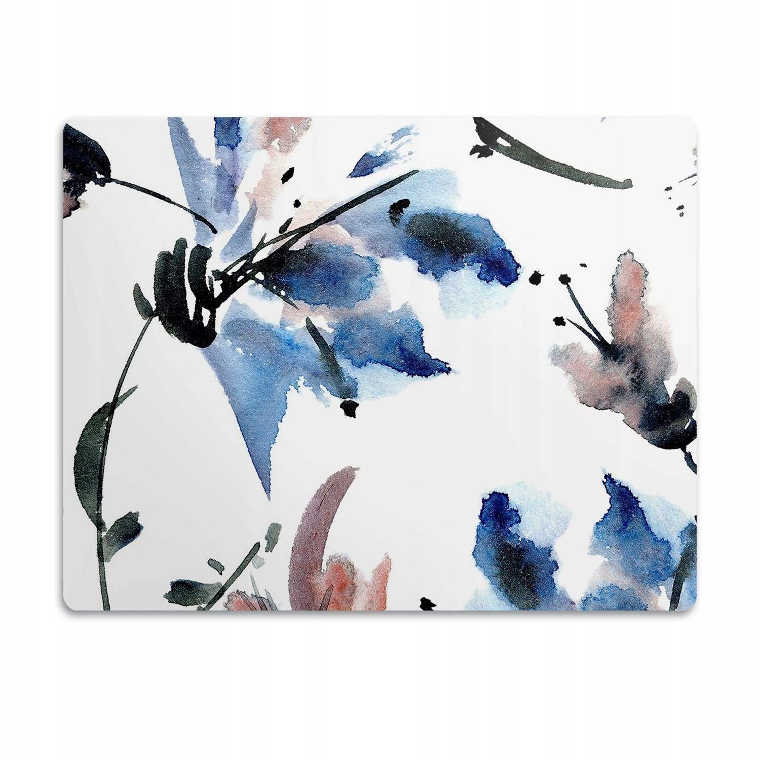 Podložka pod misky pro psa akvarelové pozadí 90x60cm