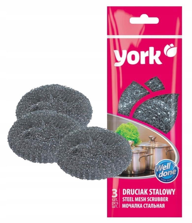 York ocelový spirálový drát 3ks