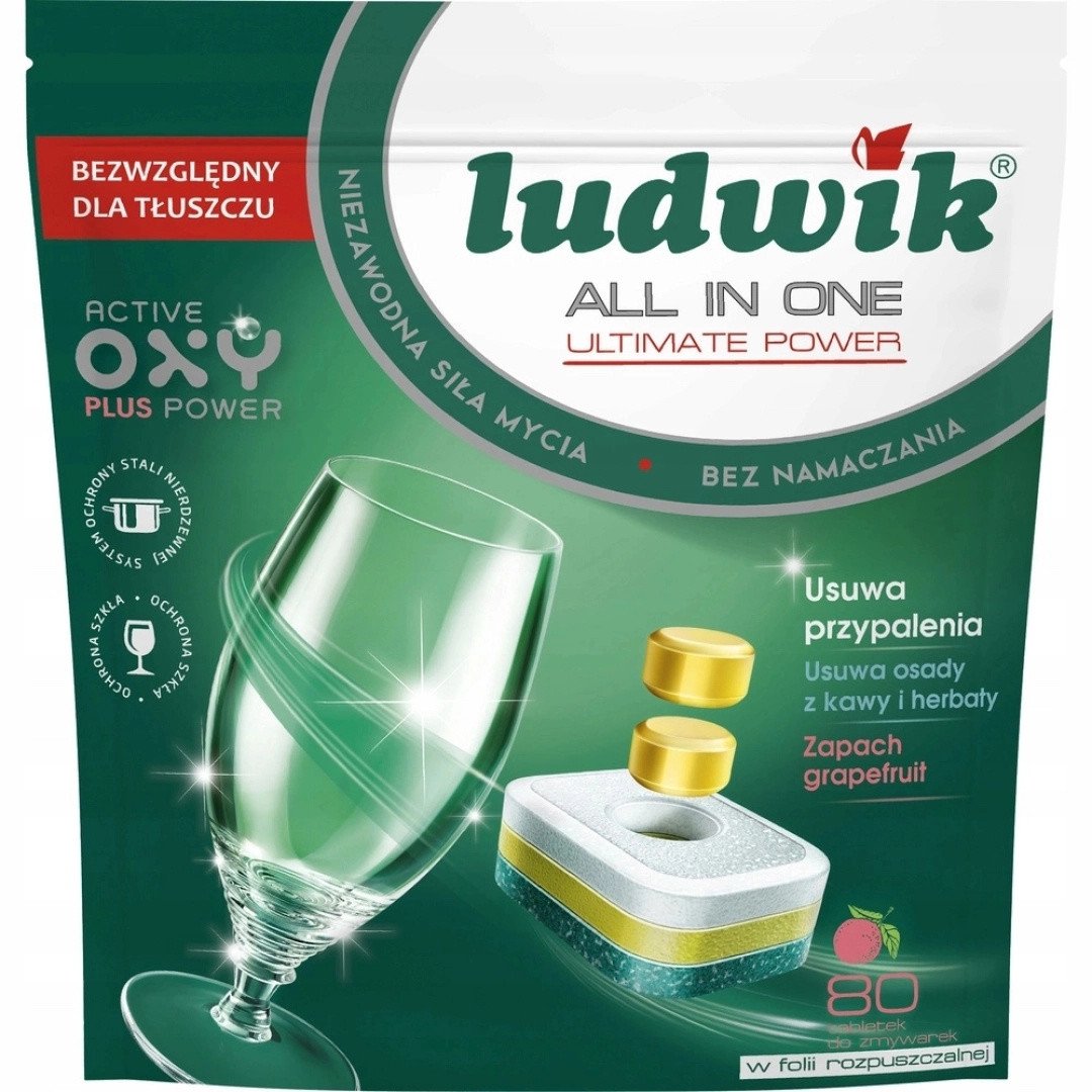 Ludwik All in one Tablety do myčky grapefruit