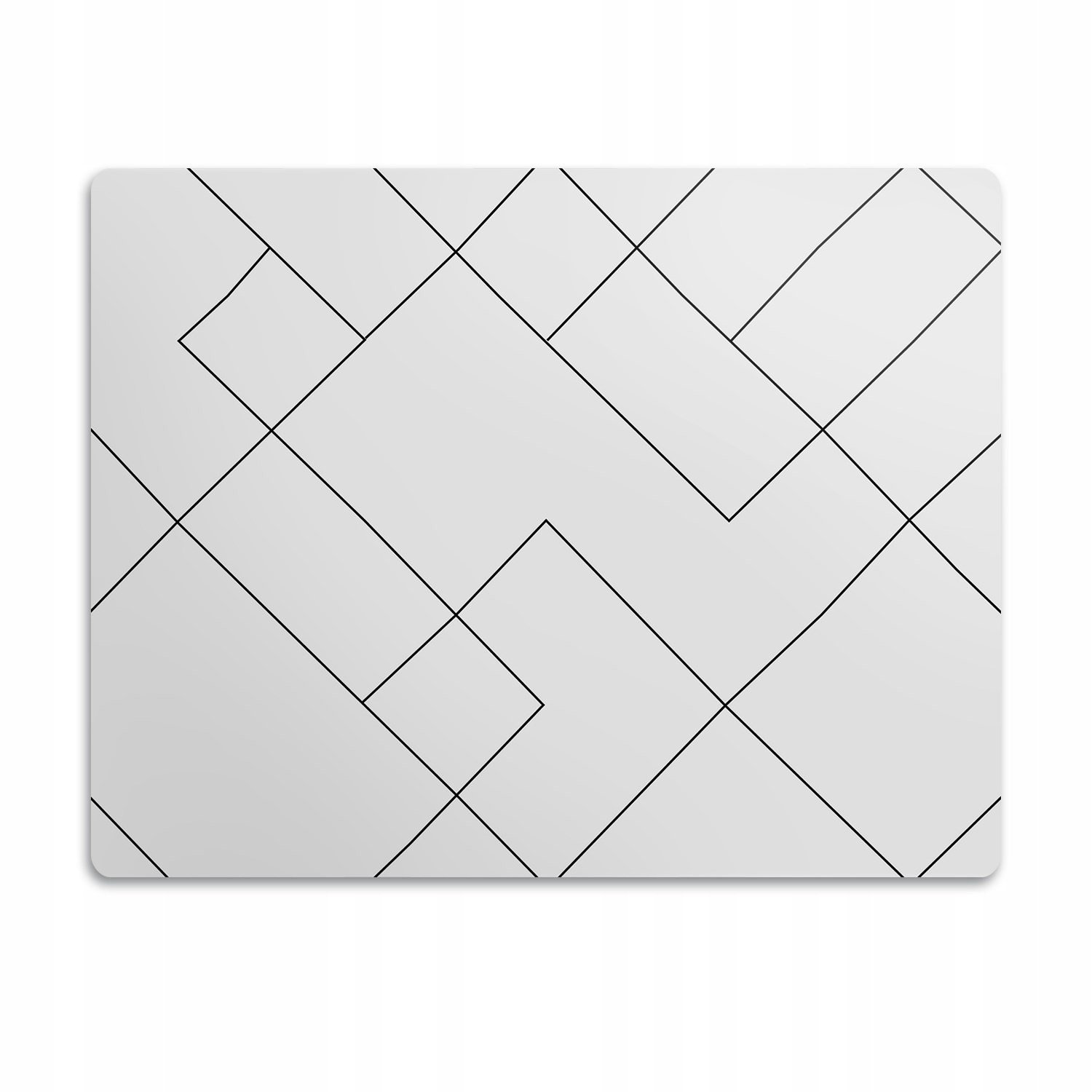 Podložka pod misku Linie tvořící postavy 90x60 cm