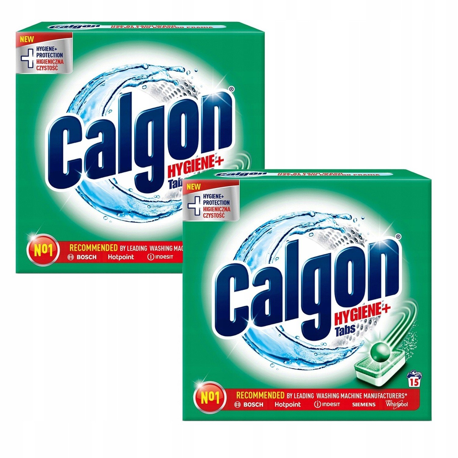Calgon Hygiene Tablety Odvápňovač Pračky 2x15