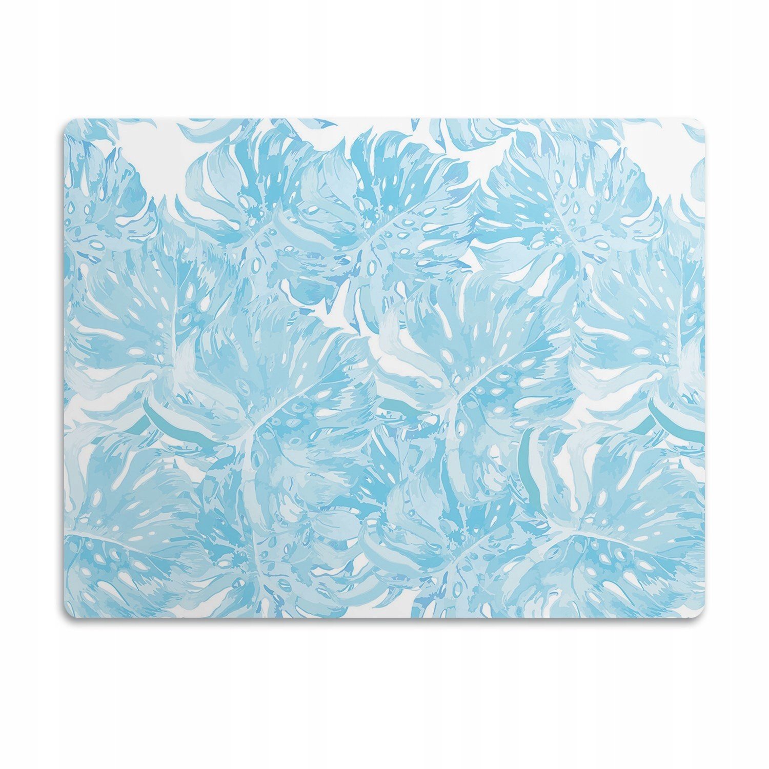 Podložka pro psa pod misku Listy monstery 90x60