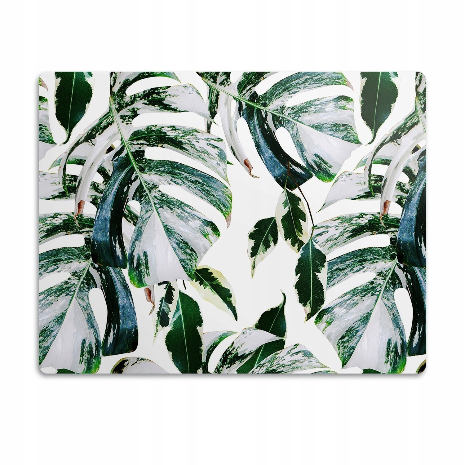 Ochranná podložka pod misky Palmové listy 90x60 cm