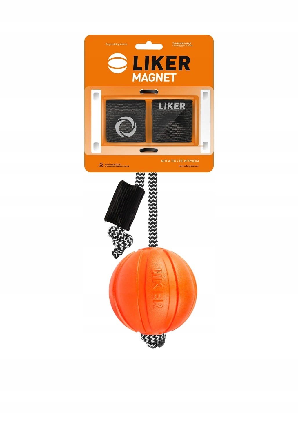 Liker Cord Magnet psí míček 9cm s magnetem