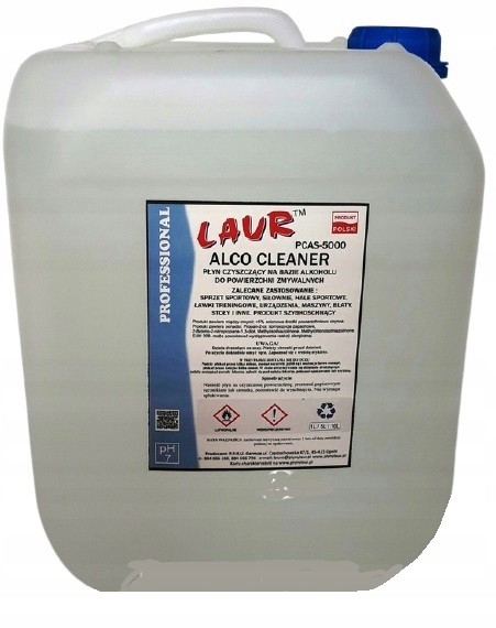 Laur PCAS-5000 Čisticí prostředek s alkoholem Ipa 5L
