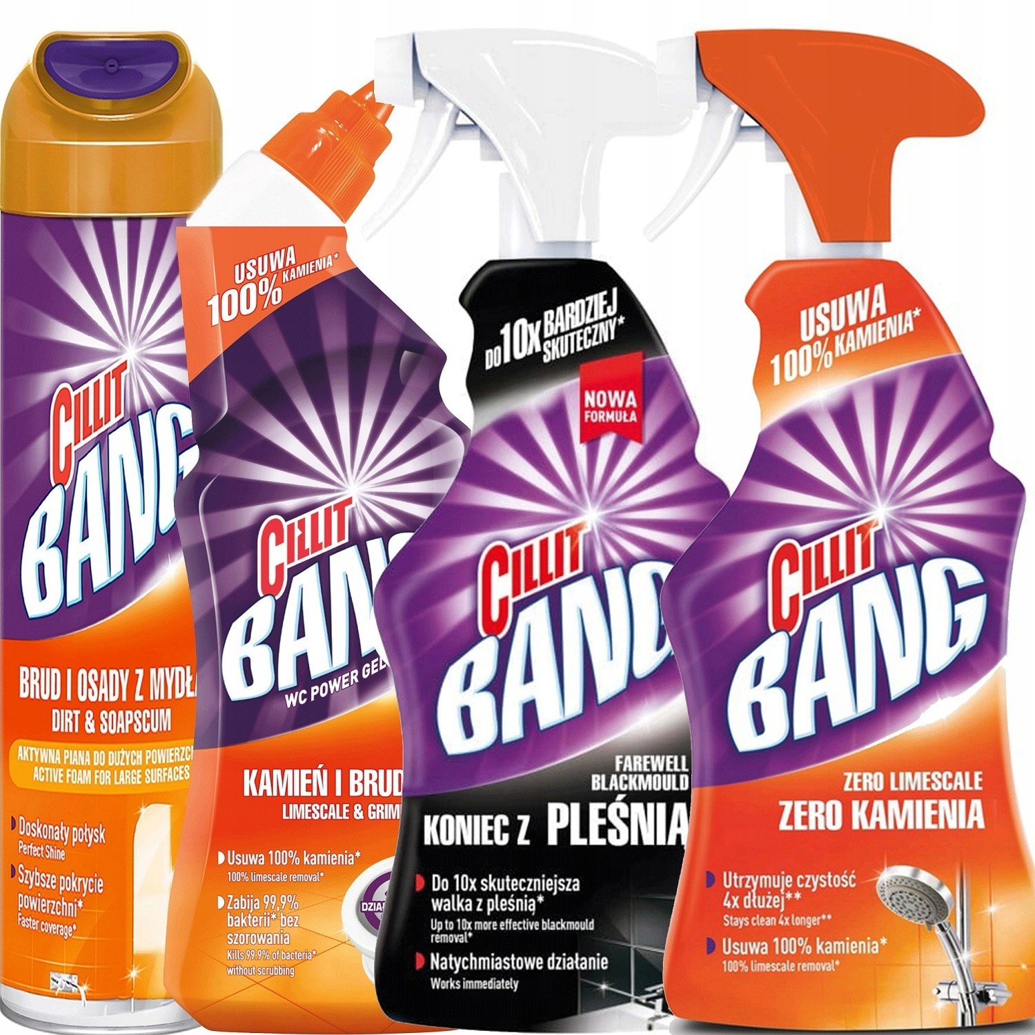 Sada Cillit Bang na čištění Wc koupelny