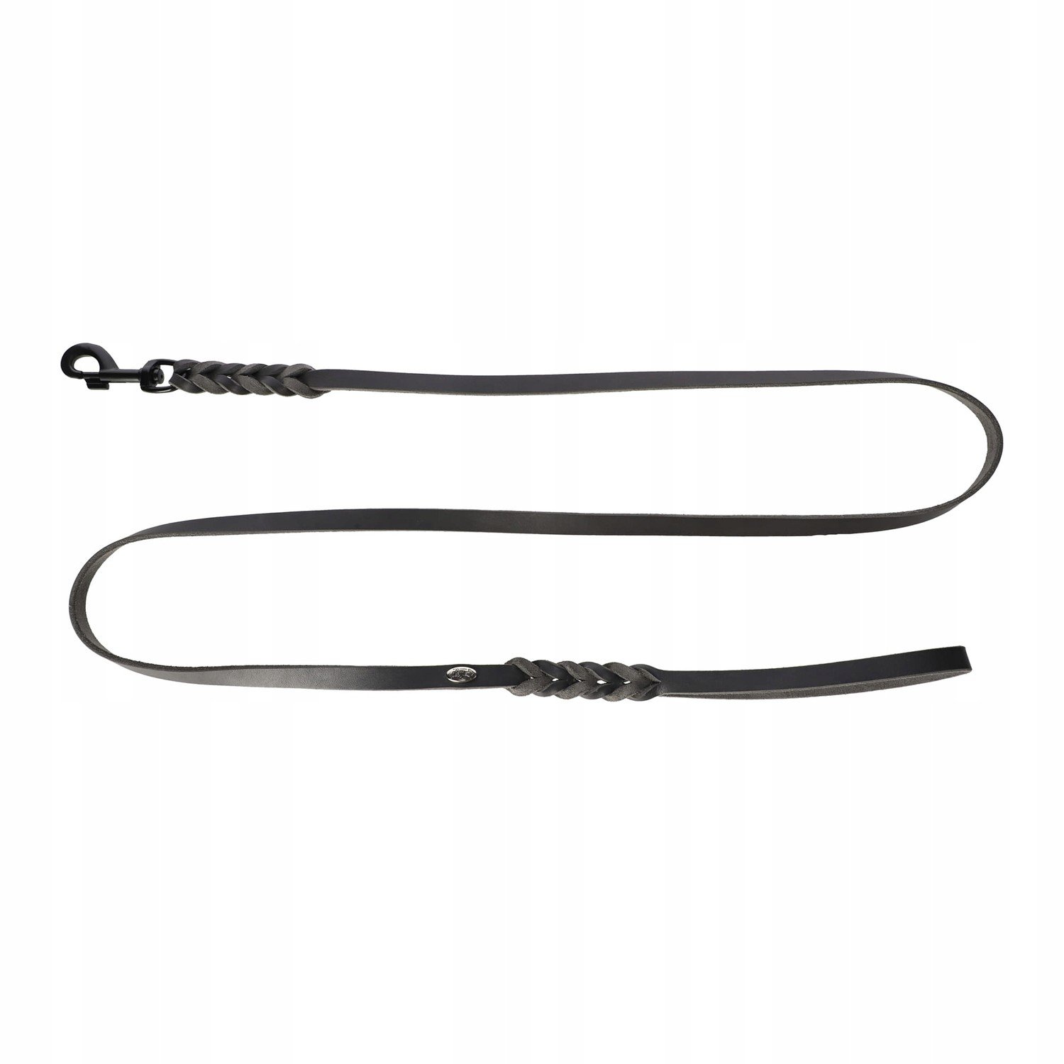 Vodítko Natural Leather grey