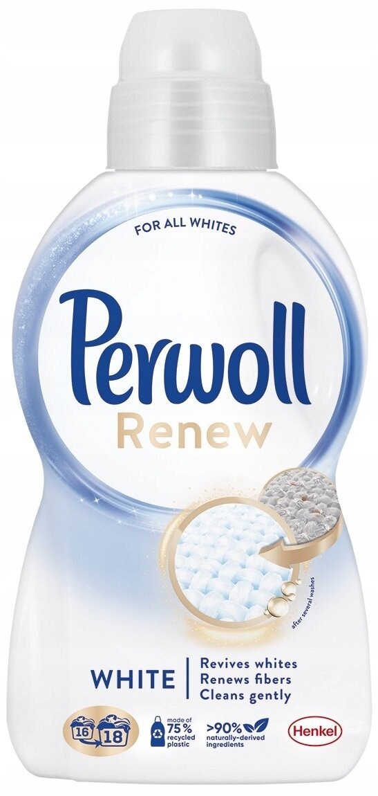 Tekutý prací prostředek Perwoll Renew White 3x990ml