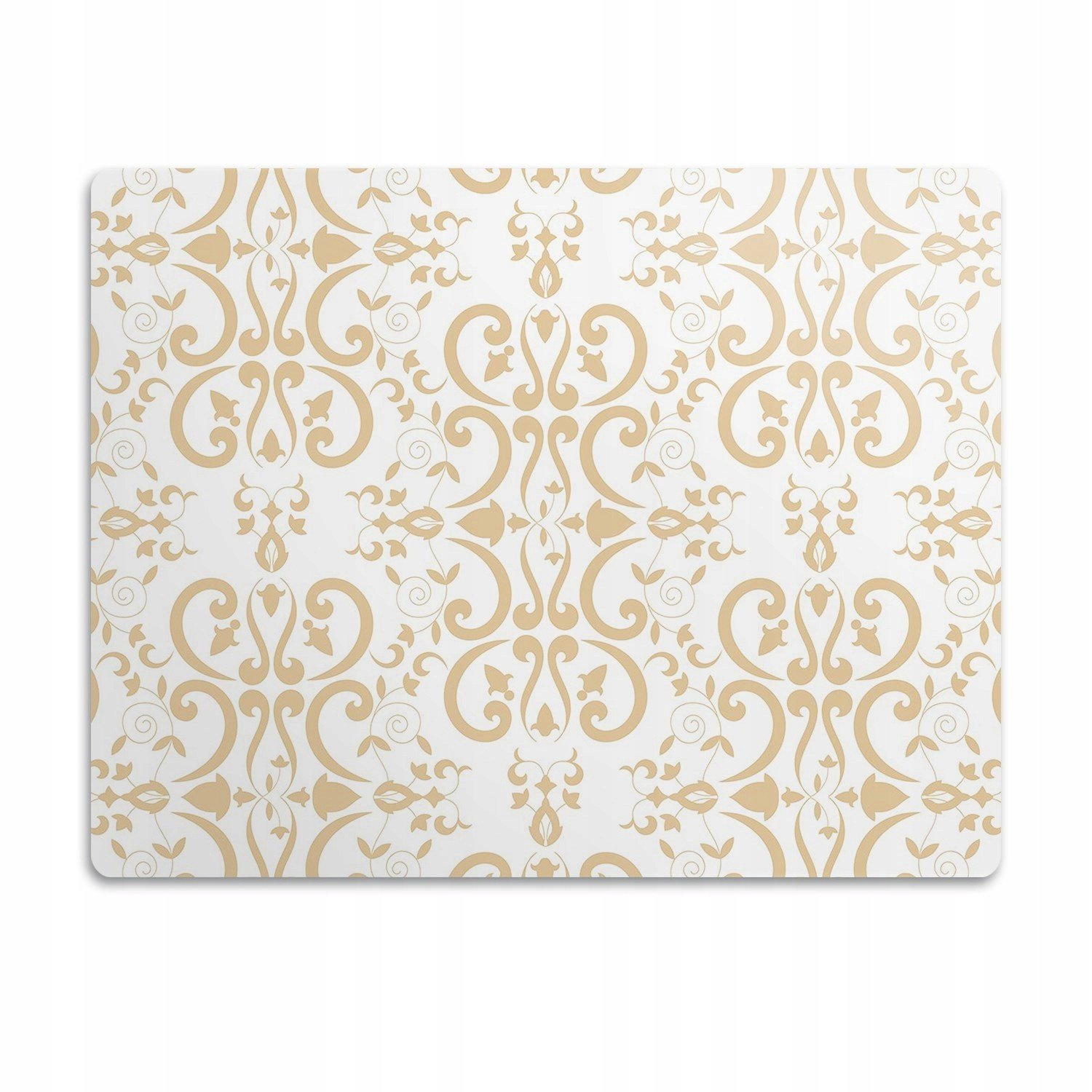 Pro psa podložka pod misku Barokní vzor zlatý 90x60cm