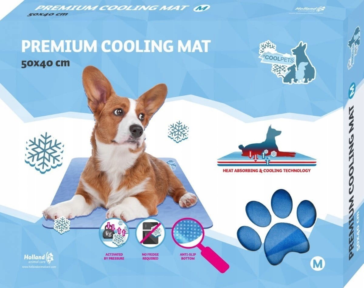 CoolPets Chladící podložka protiskluzová M