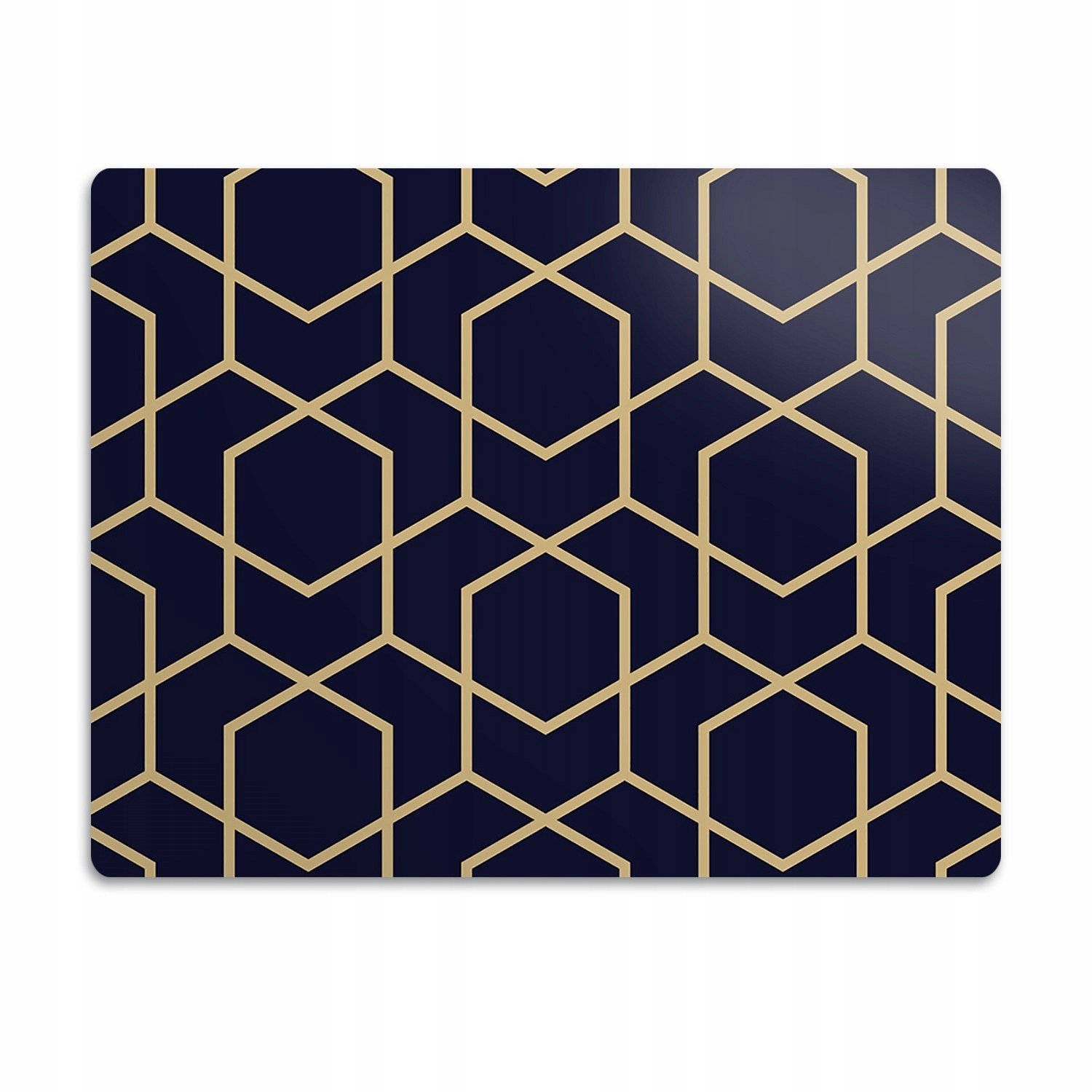 Podložka pod misku pro psa Zlatý vzor 90x60 cm