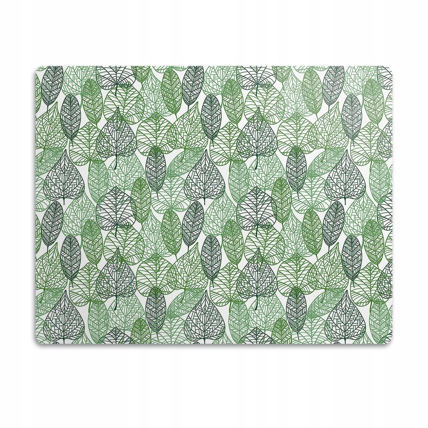 Podložka pod kočičí toaletu Listy z lesa 90x60 cm