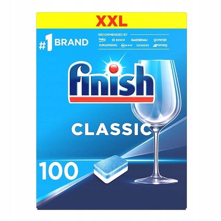 Finish Klasické 100 Citronové Tablety Do Myčky