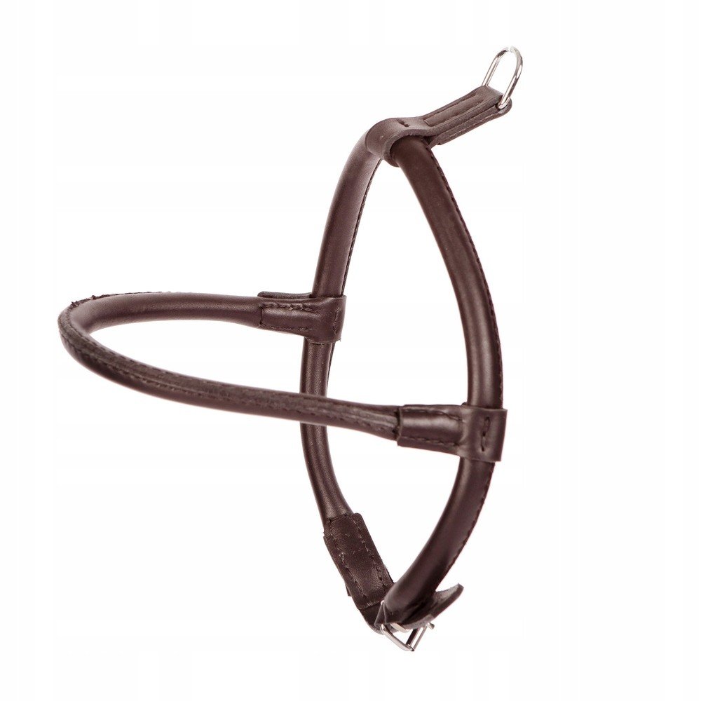 Postroj Pro Psa Chow-chow Kůže Soft VEL.70 Hnědý