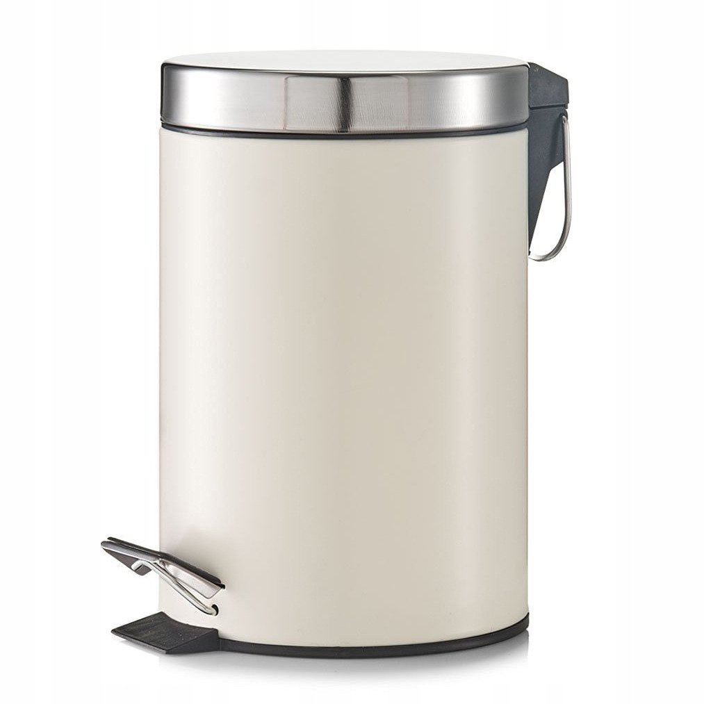 Košík Na Směr Koupelnové uzamykatelné Krémové Mat 3L