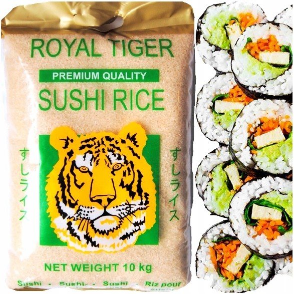Rýže na Sushi Royal Tiger 10 kg Velká Gastronomická