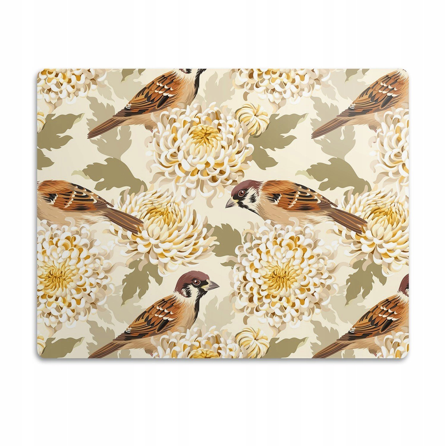 Podložka pod misku pro psa kočky Zvířata ptáci 90x60