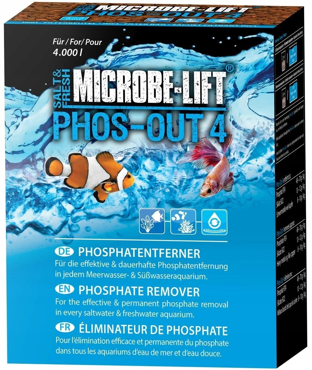 Phos-Out 4 Granule 1000ml absorbér fosfátů
