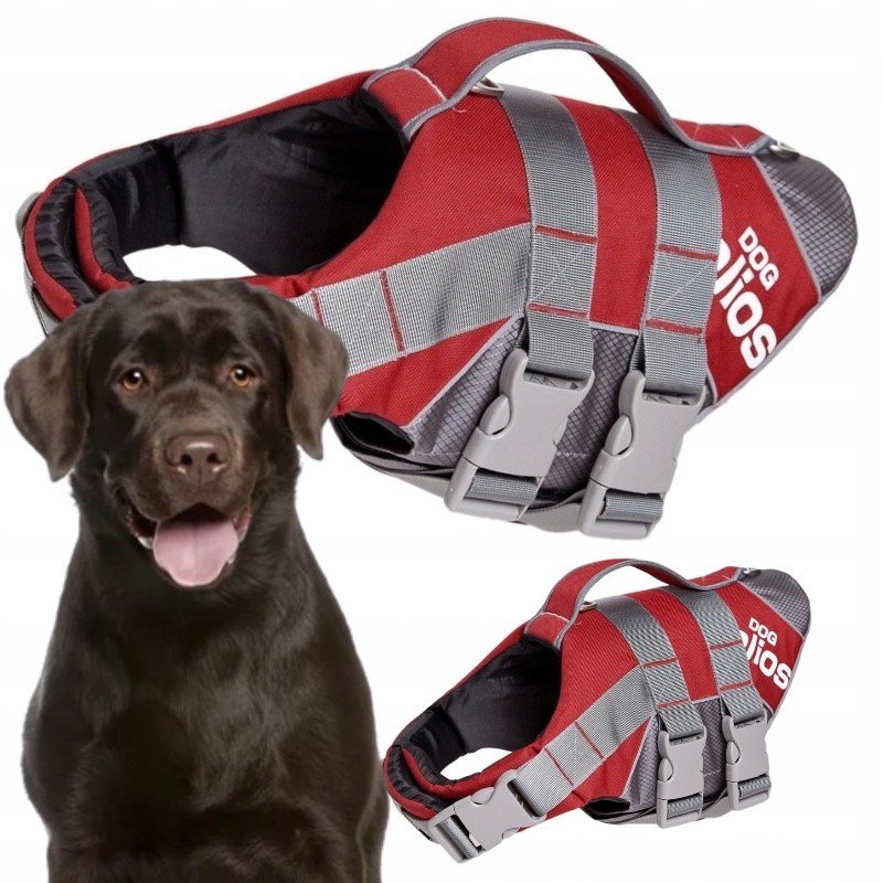 Kapok pro psa na plavání záchranná vesta XXL