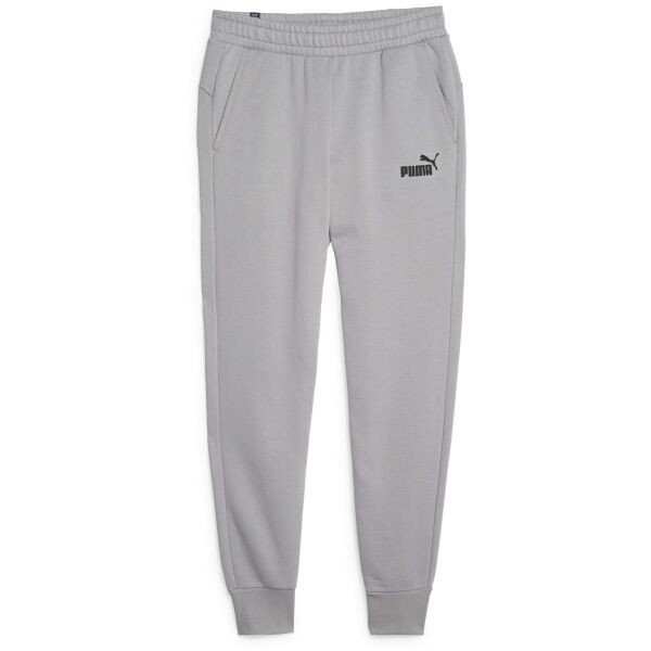 Puma ESS LOGO PANTS FL Pánské tepláky, šedá, velikost XXL