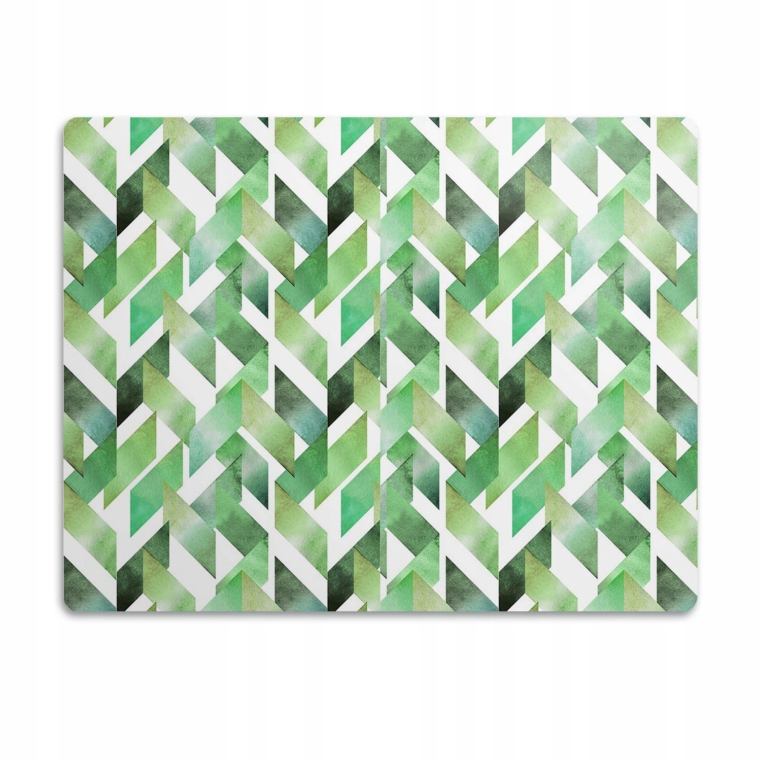 Voděodolná podložka pod misku Motiv zelená 90x60 cm