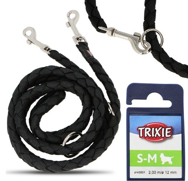 Vodítko přepínací výcvikové psa Trixie Cavo 2m S-m