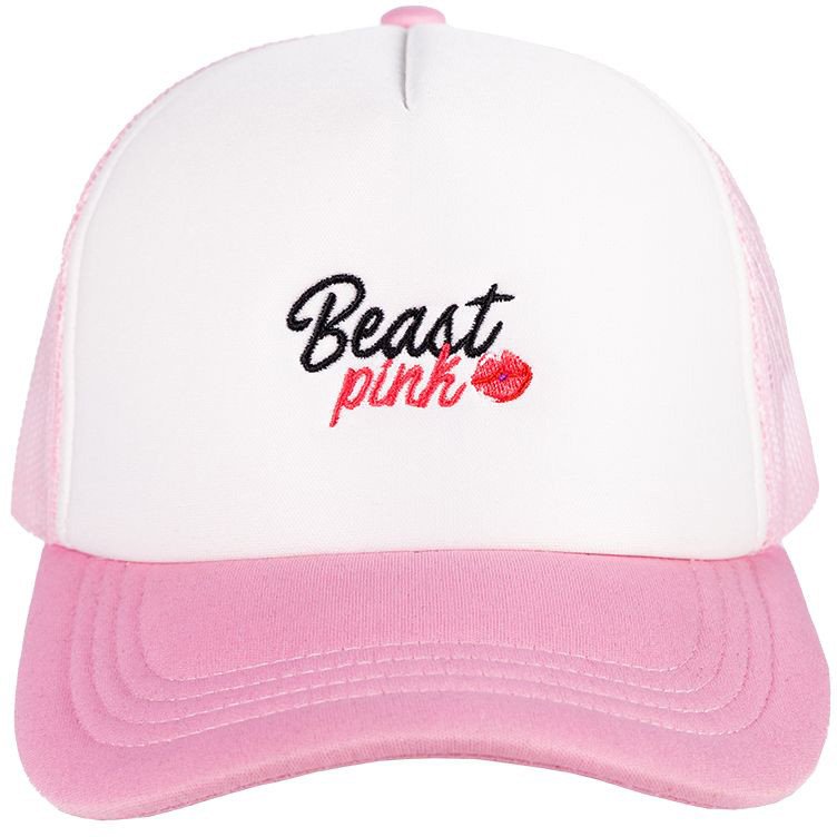 BeastPink Dámská kšiltovka Panel Cap Baby Pink