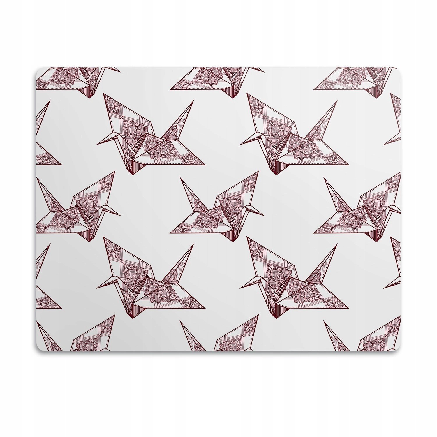 Podložka pro kočku a psa pod misky origami 90x60cm