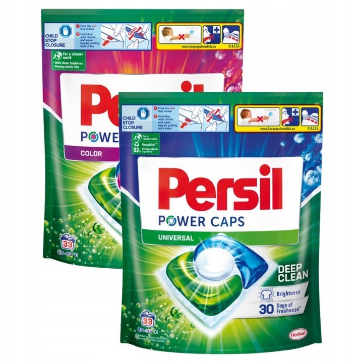 Persil Power Caps Kapsle na praní MIX x2