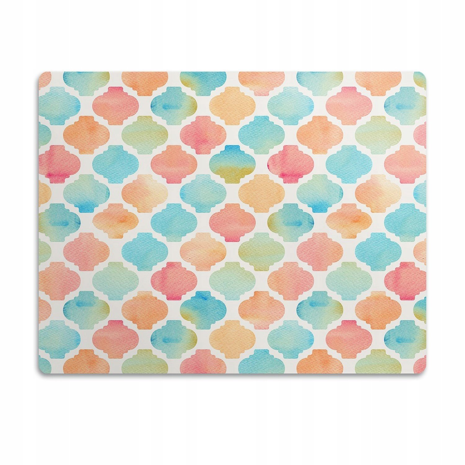 Podložka pod misku voděodolná Barevný vzor 90x60 cm