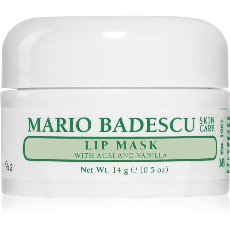 Mario Badescu Lip Mask with Acai and Vanilla noční maska na rty 14 g