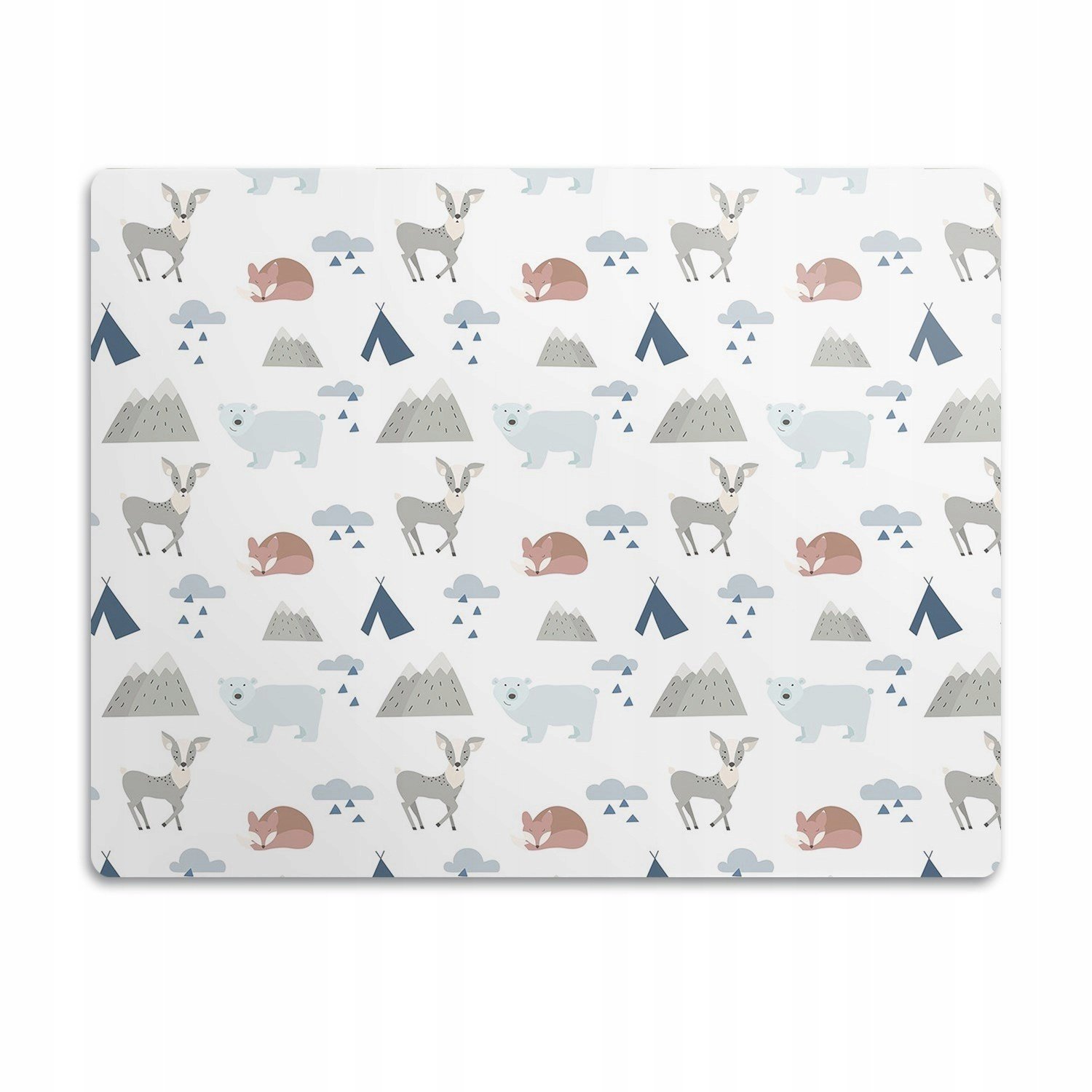 Podložka pod misky pro psa Lesní zvířátka 90x60