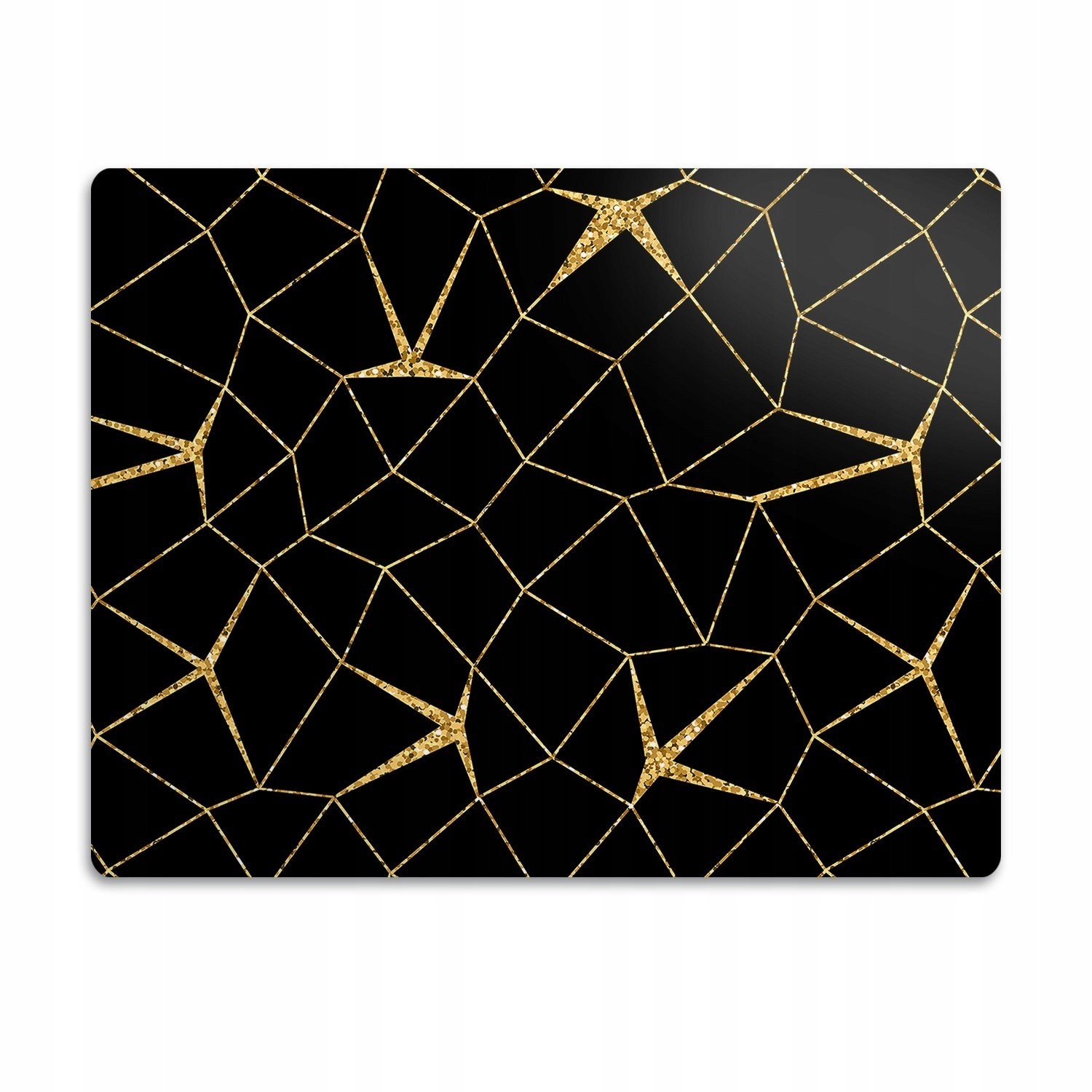 Pro psa podložka pod misku Zlato-černá mozaika 90x60