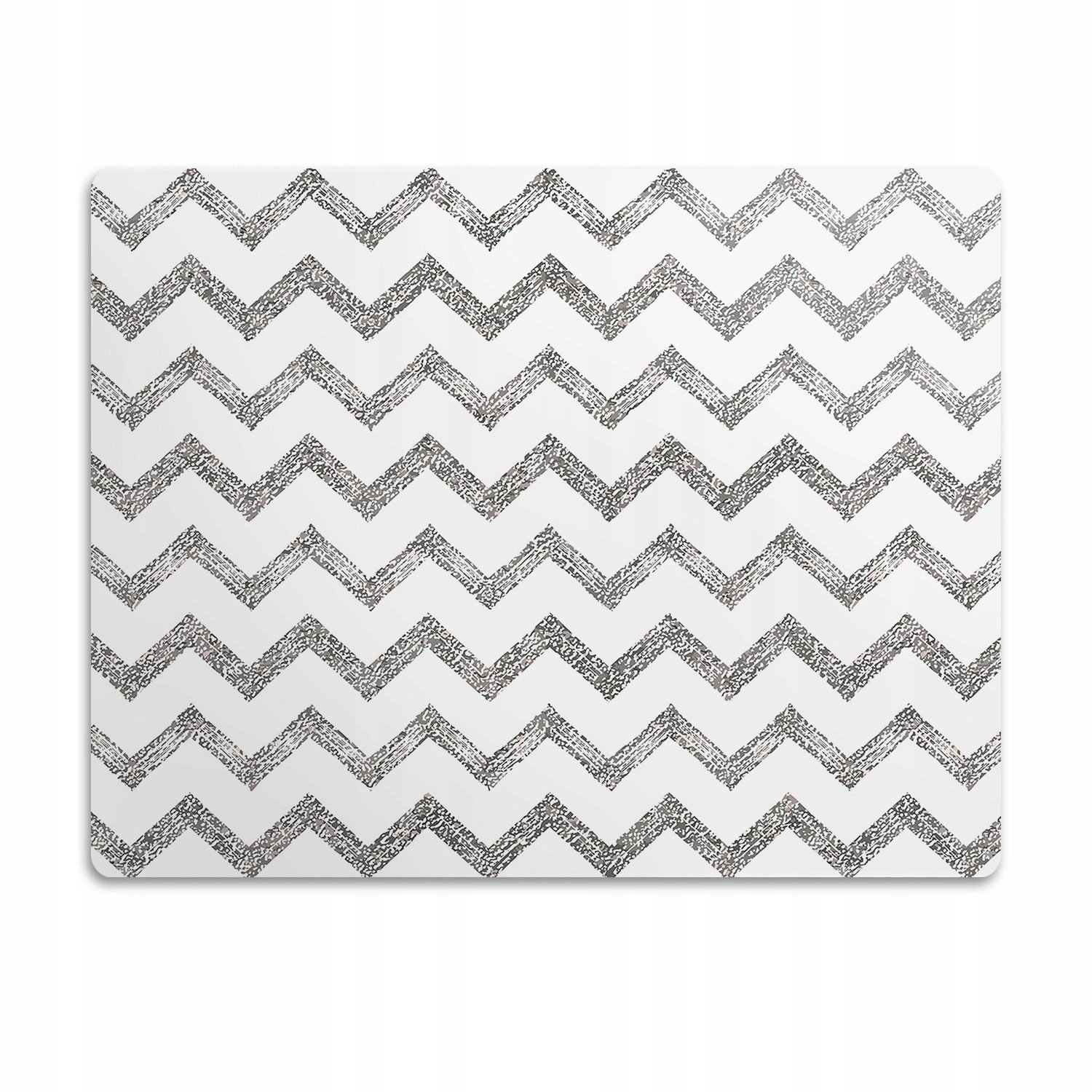 Pro psa a kočku podložka pod misky Šedé cikcaky 90x60