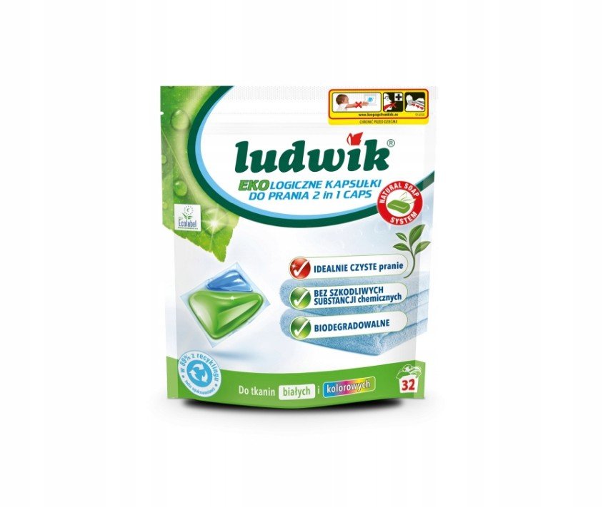 Ludwik Ekologické prací kapsle Bio Barva 32