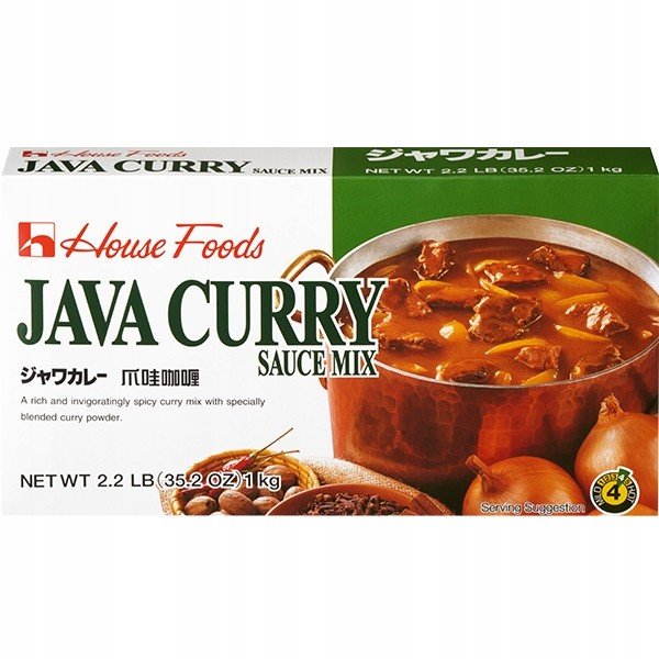 House Java Curry Japonsko pikantní 40 pórků. 1 kg