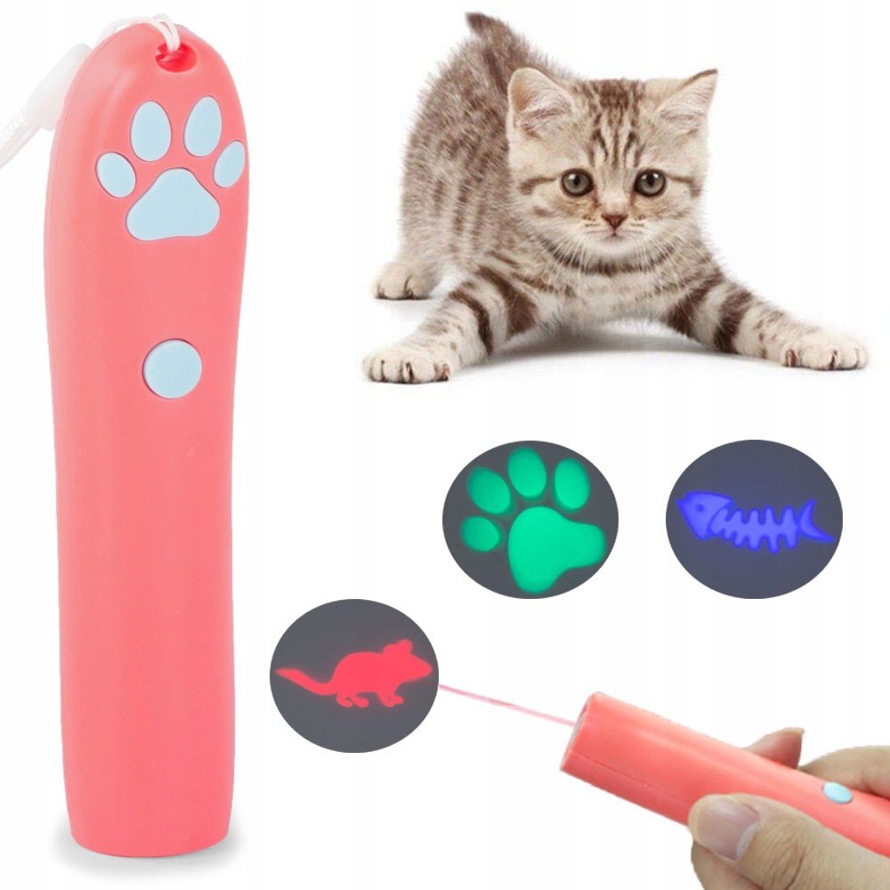 Laser pro kočky zvířat hračka indikátor světlo